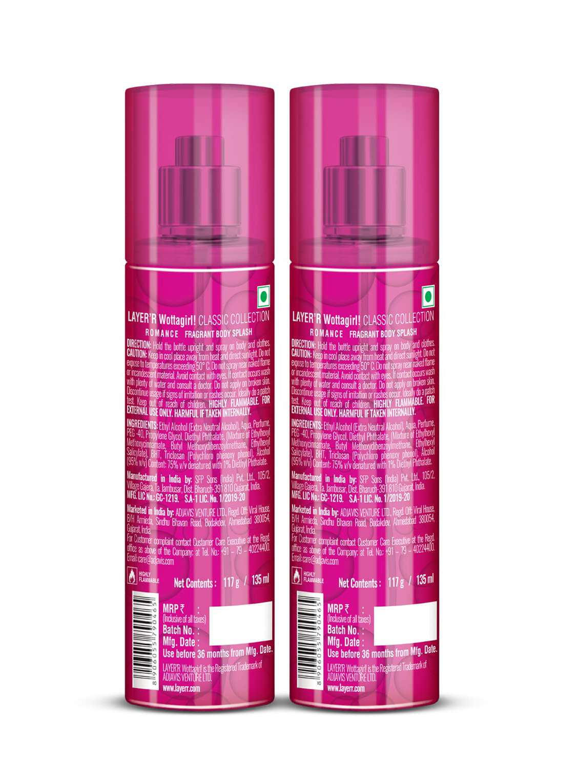 women wottagirl longlasting fragrance pack of 2 - 22379354 -  Standard Image - 2