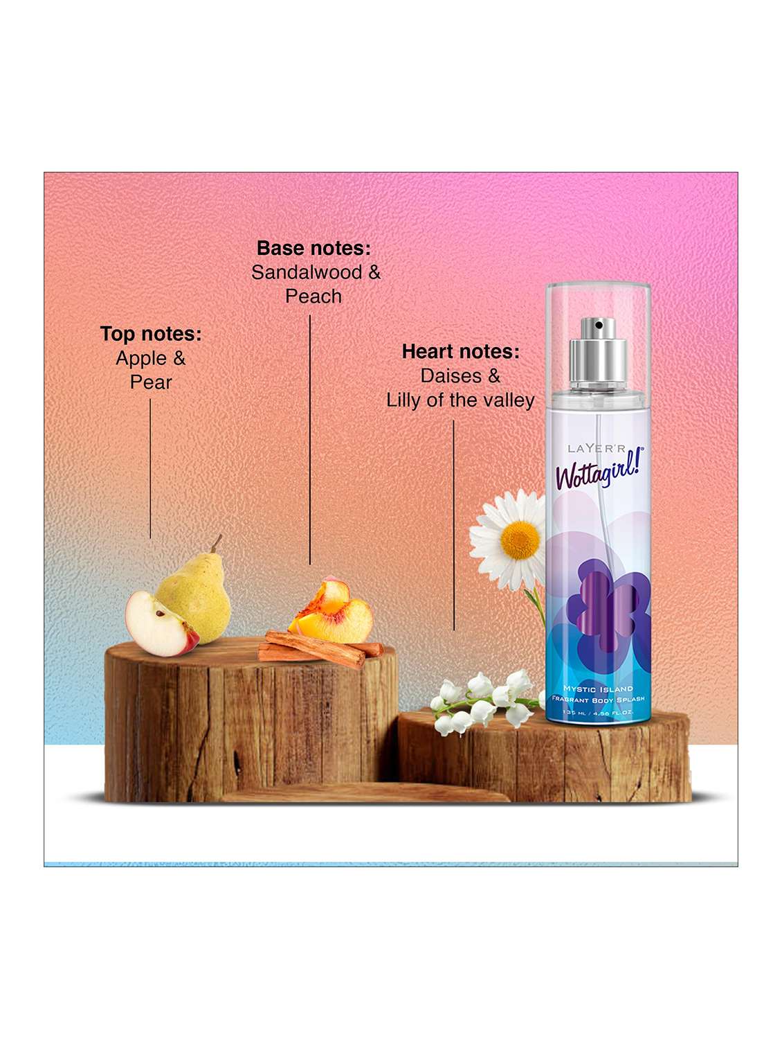 women wottagirl longlasting fragrance pack of 3 - 22379363 -  Standard Image - 2