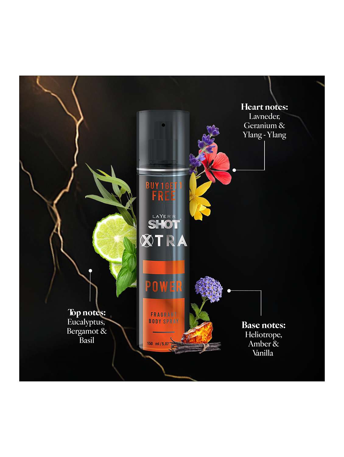  long lasting fragrance body spray  -  for men pack of 2 - 22379385 -  Standard Image - 2