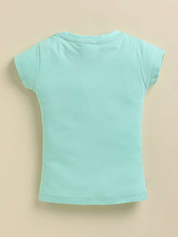 girls pack of 2 printed short sleeve top - 22379610 -  Standard Image - 2