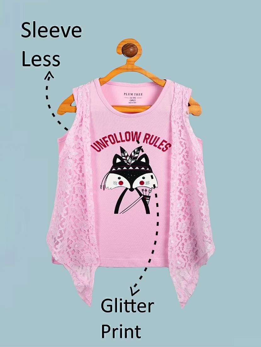 girls pack of 2 printed shorts set - 22379665 -  Standard Image - 2