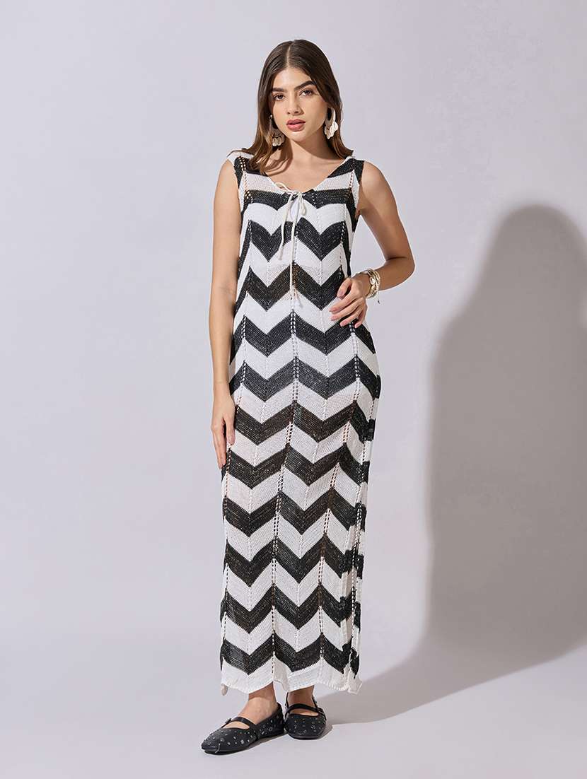 women self designeds sleeveless straight dress - 22381211 -  Standard Image - 2