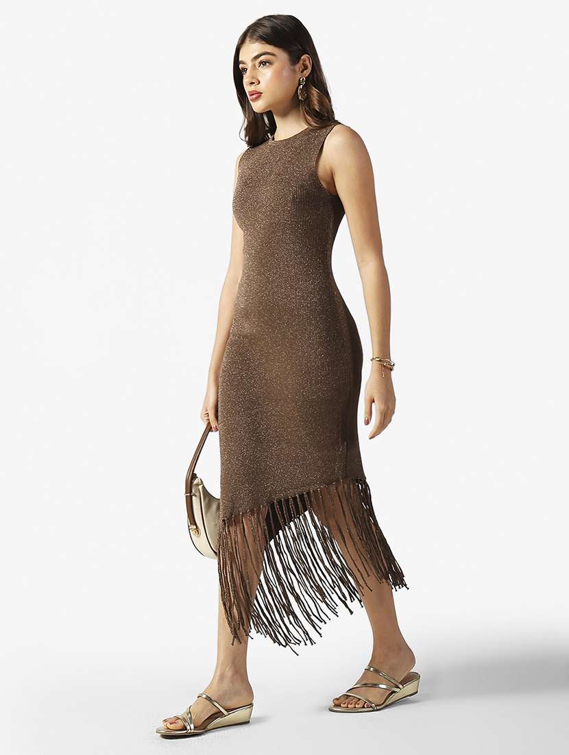 women solid sleeveless bodycon dress - 22381229 -  Standard Image - 2