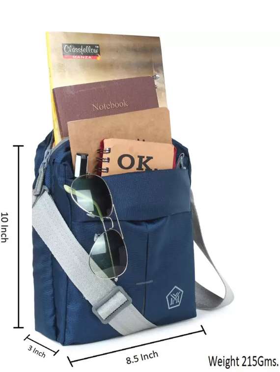 men solid messenger bag - 22381694 -  Standard Image - 2