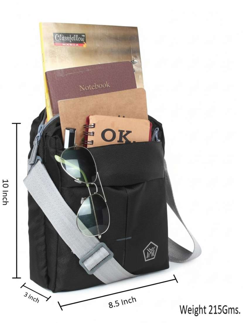 men solid messenger bag - 22381695 -  Standard Image - 2