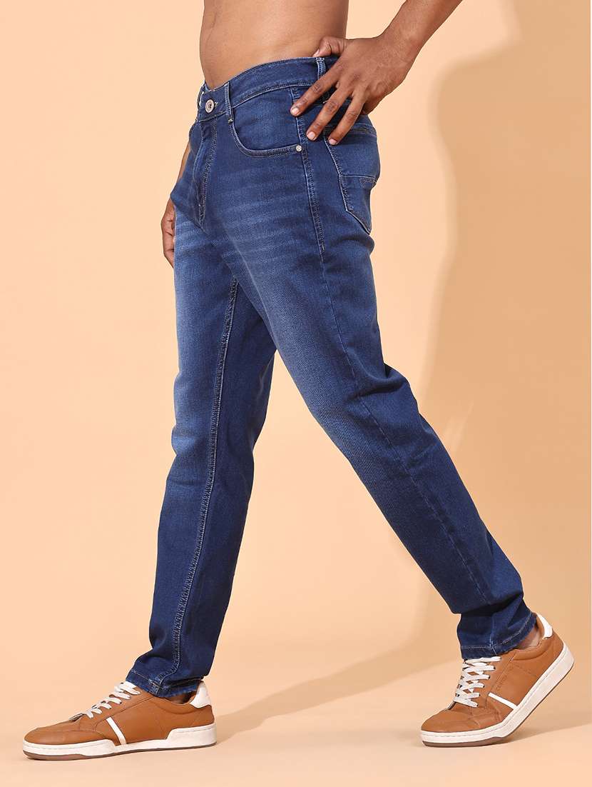 blue cotton jeans - 22382472 -  Standard Image - 2