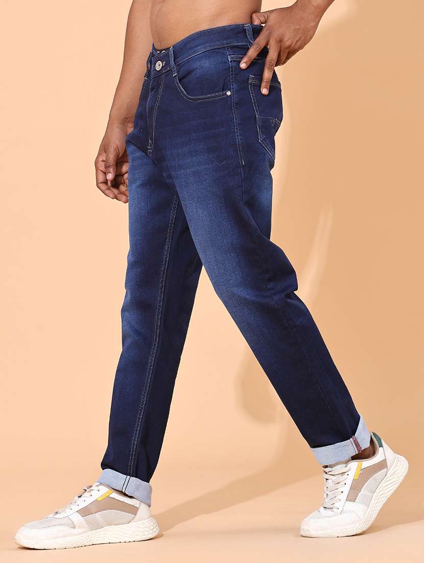 blue cotton jeans - 22382473 -  Standard Image - 2