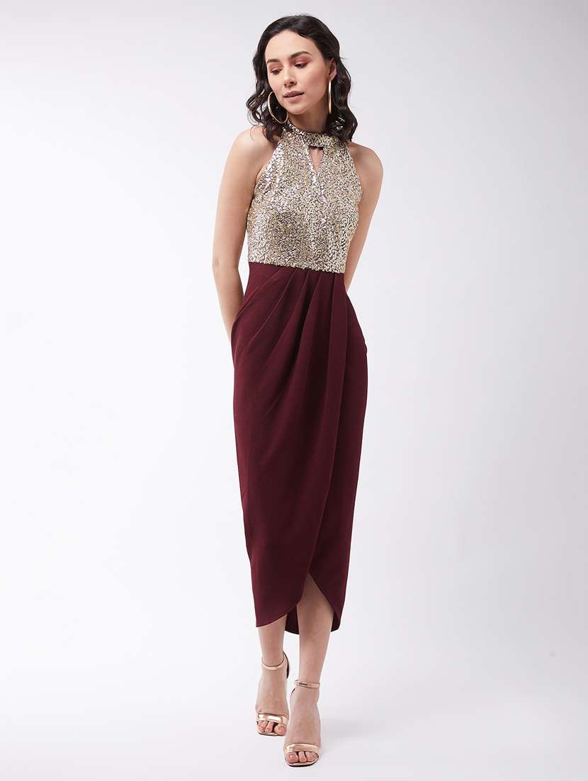women embellished sleeveless sheath dress - 22385283 -  Standard Image - 2