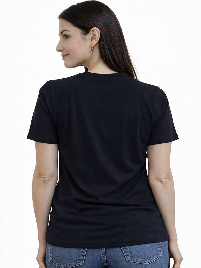 Women Printed Short Sleeve T-shirt - 22385562 -  Standard Image - 2
