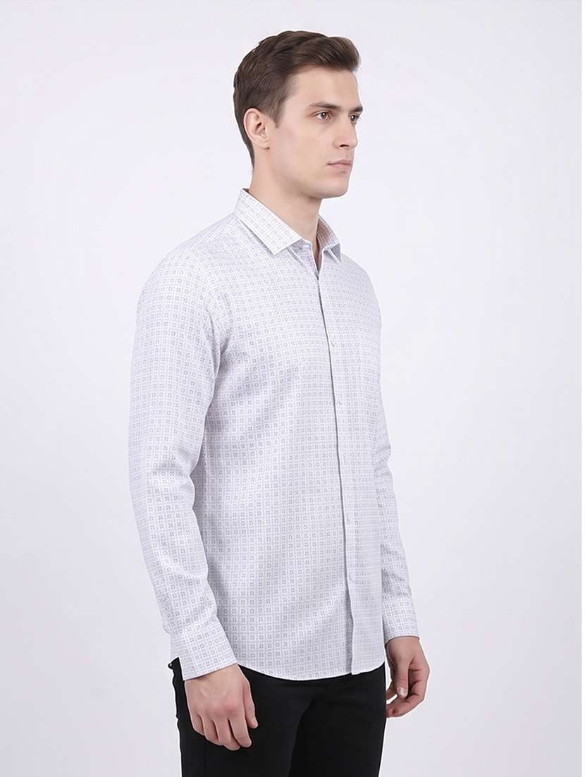 Men Printed Long Sleeve Regular Fit Casual Shirt - 22385631 -  Standard Image - 2