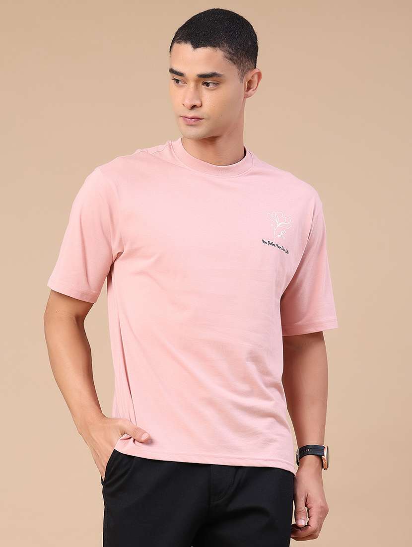 men printed short sleeve regular fit t-shirt - 22386399 -  Standard Image - 2