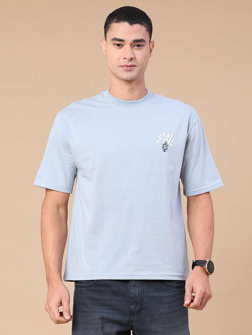 men printed short sleeve regular fit t-shirt - 22386400 -  Standard Image - 2