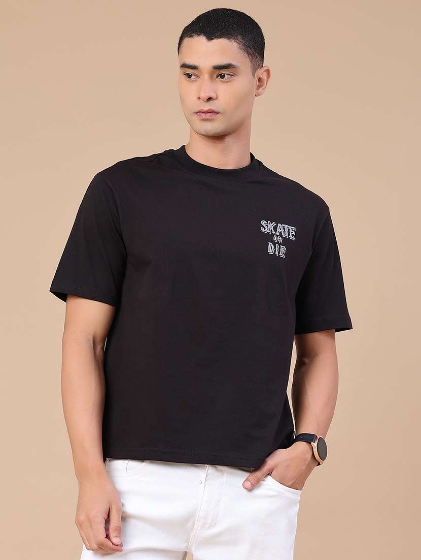 men printed short sleeve regular fit t-shirt - 22386403 -  Standard Image - 2