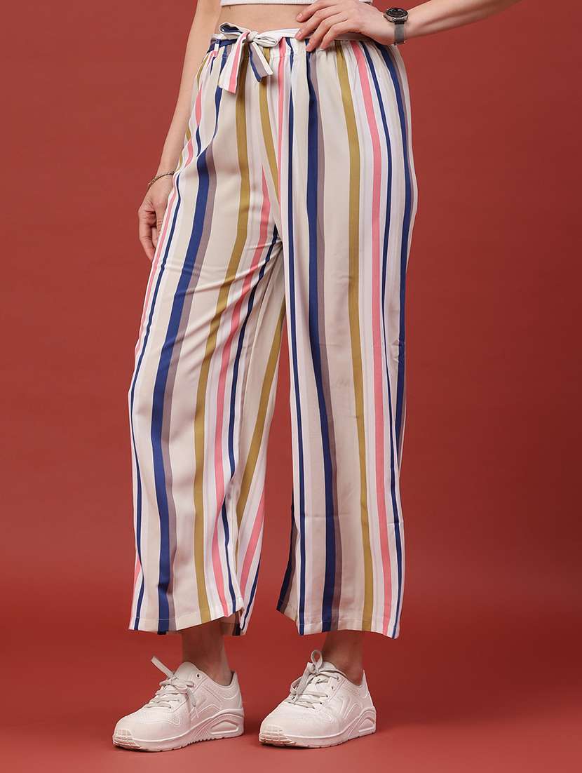 women printed mid rise relaxed fit culottes - 22386514 -  Standard Image - 2