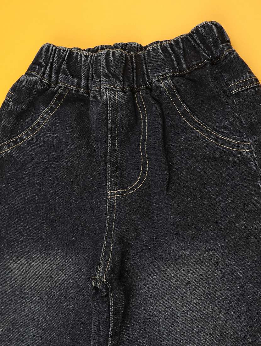 black poly cotton plain jean - 22386668 -  Standard Image - 2
