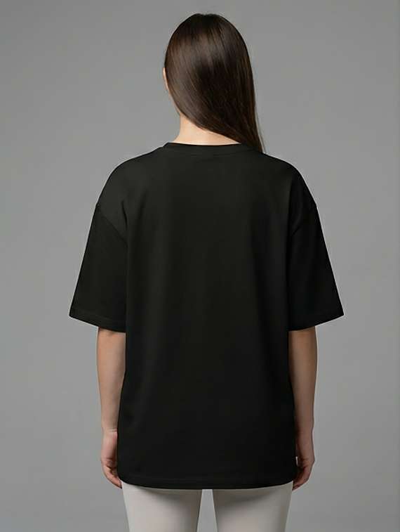 women printed short sleeve oversized t-shirt - 22387130 -  Standard Image - 2