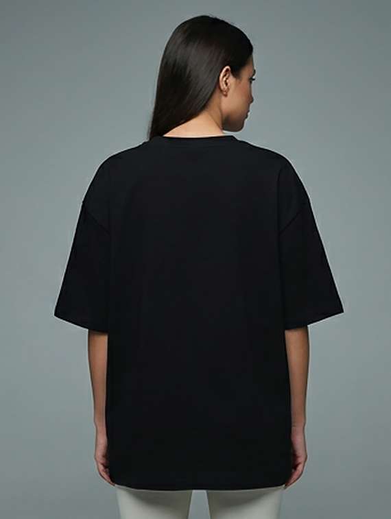 women printed short sleeve oversized t-shirt - 22387141 -  Standard Image - 2