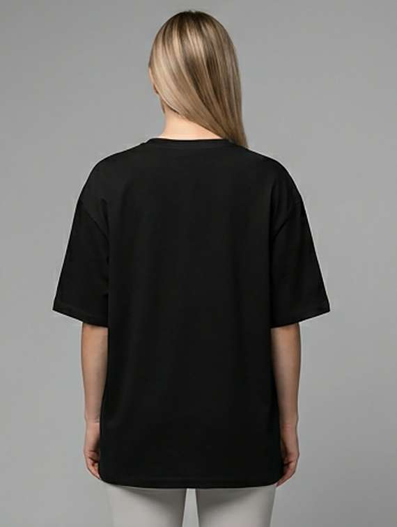 women printed short sleeve oversized t-shirt - 22387162 -  Standard Image - 2