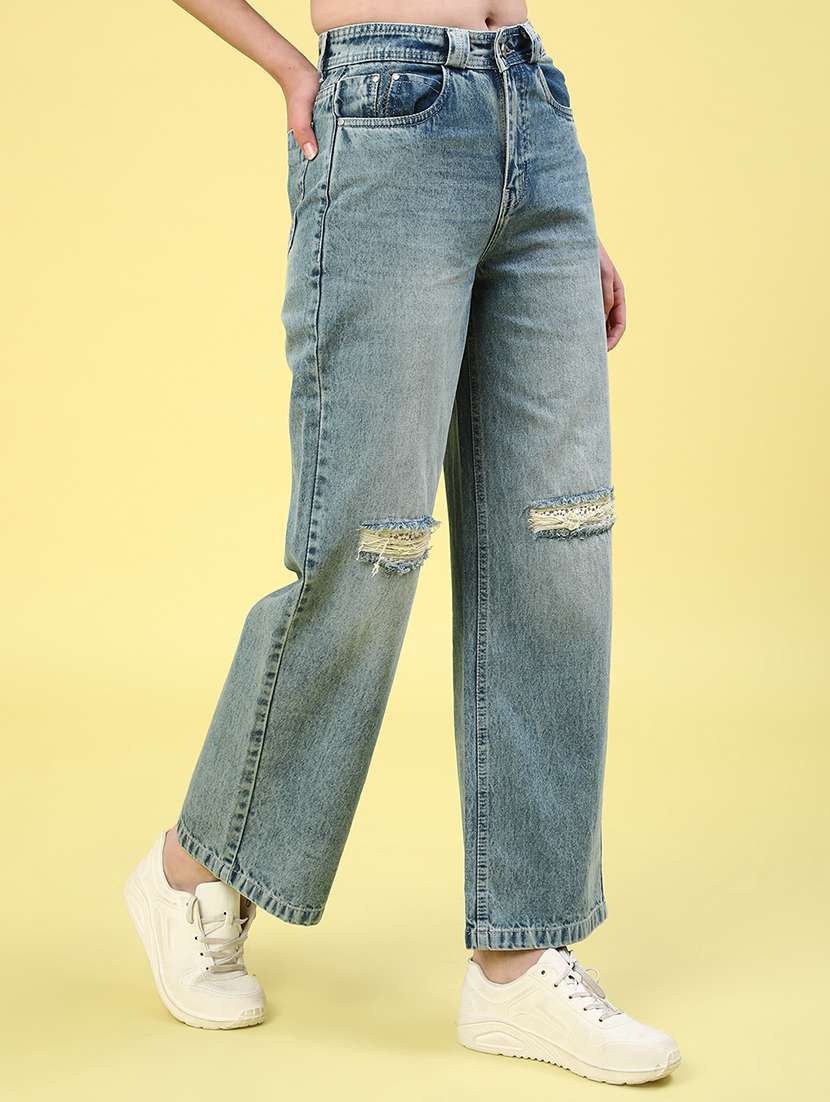 blue cotton jeans - 22391095 -  Standard Image - 2