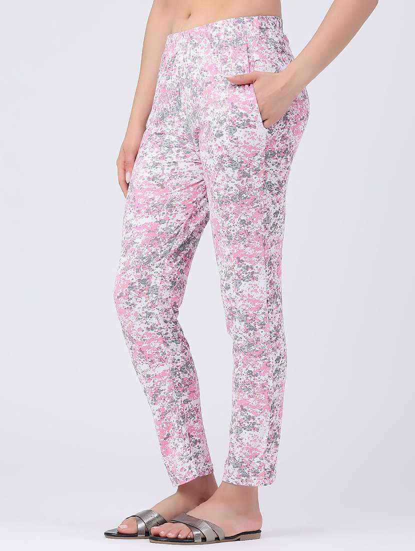 women printed mid rise pajama - 22391197 -  Standard Image - 2