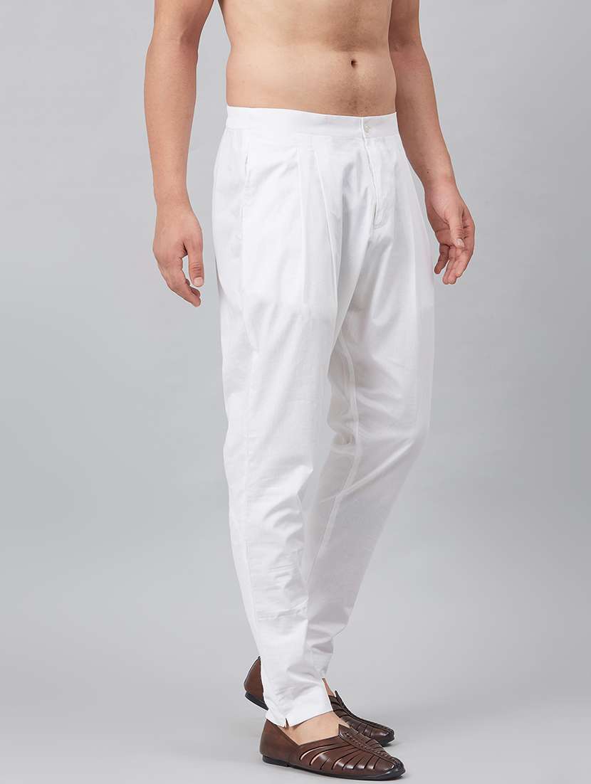 men solid mid rise pyjama - 22392327 -  Standard Image - 2