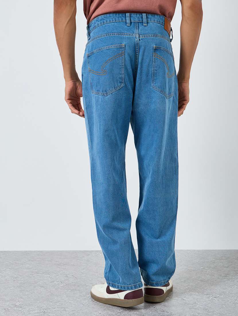 light blue cotton jeans - 22394951 -  Standard Image - 2