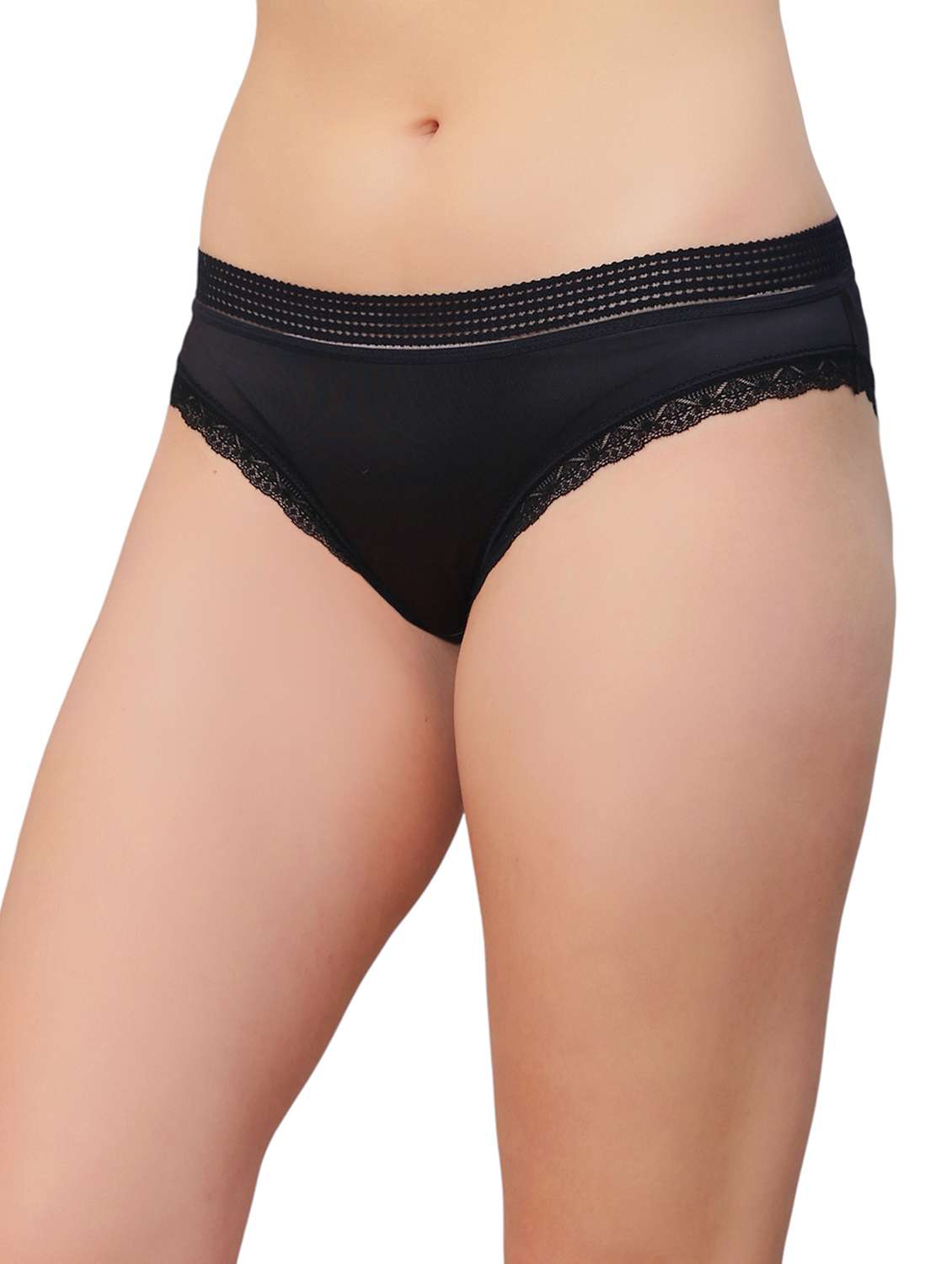 Women Solid Mid Rise Bikini Panty - 22395245 -  Standard Image - 2