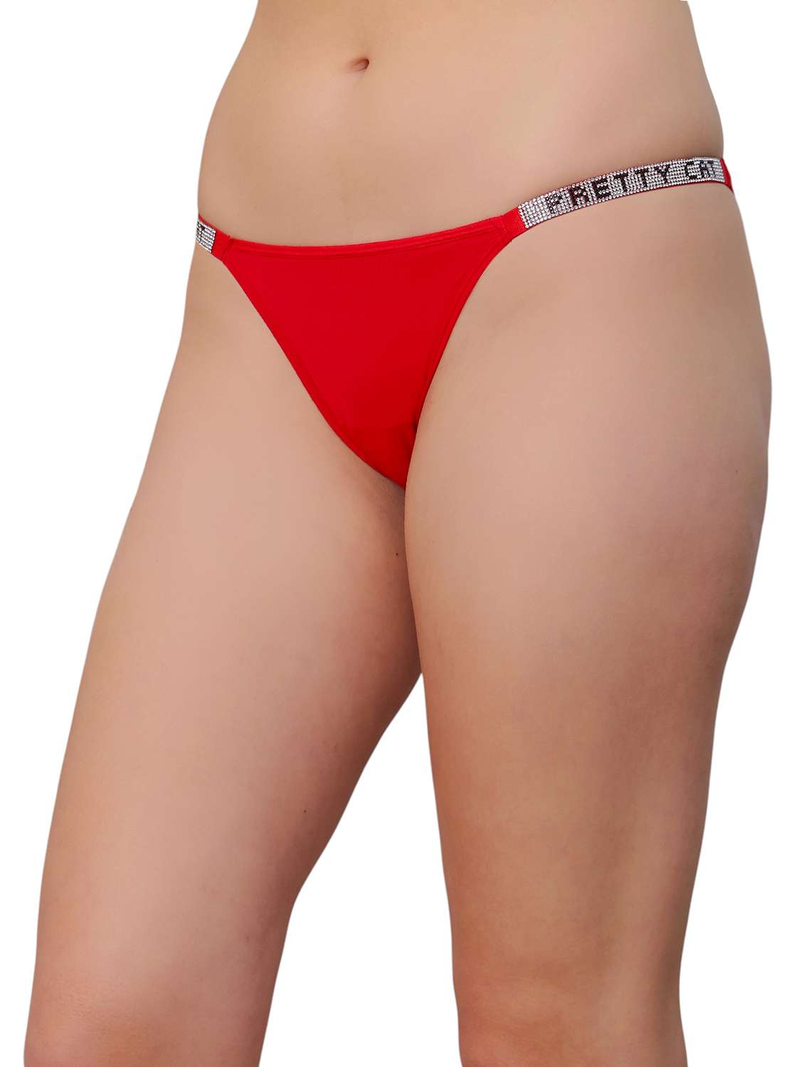 women solid low rise bikini panty - 22395249 -  Standard Image - 2