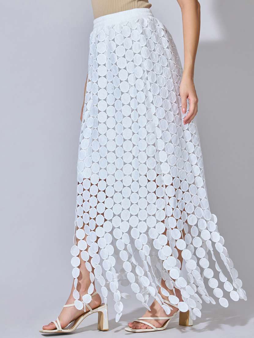 women self designed high rise straight skirt - 22396087 -  Standard Image - 2