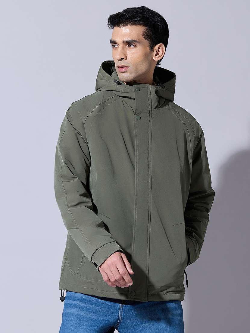 men solid long sleeve bomber jacket - 22396344 -  Standard Image - 2