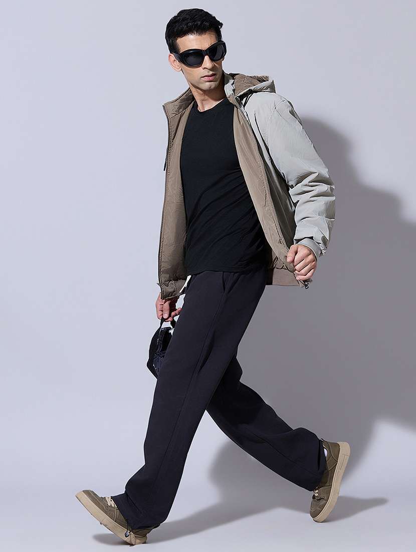 men solid long sleeve reversible bomber jacket - 22396347 -  Standard Image - 7