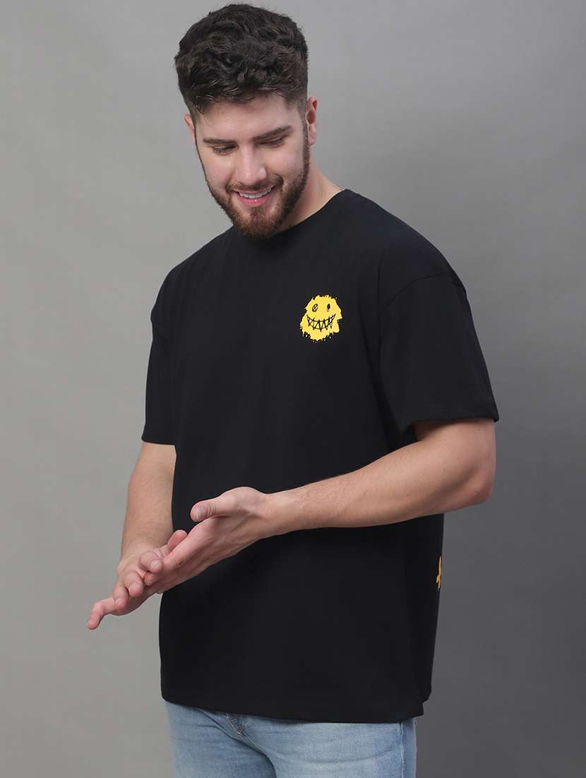 men printed short sleeve oversized t-shirt - 22396364 -  Standard Image - 2