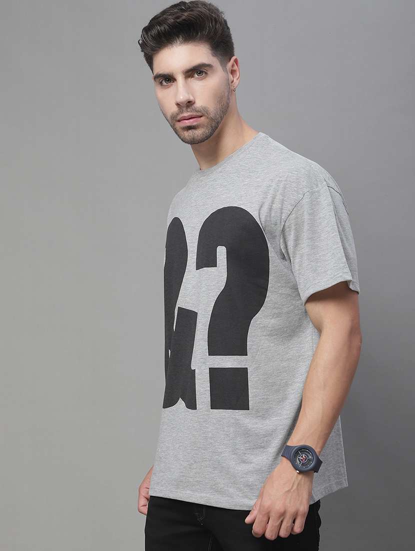 men typographic short sleeve oversized t-shirt - 22396367 -  Standard Image - 2