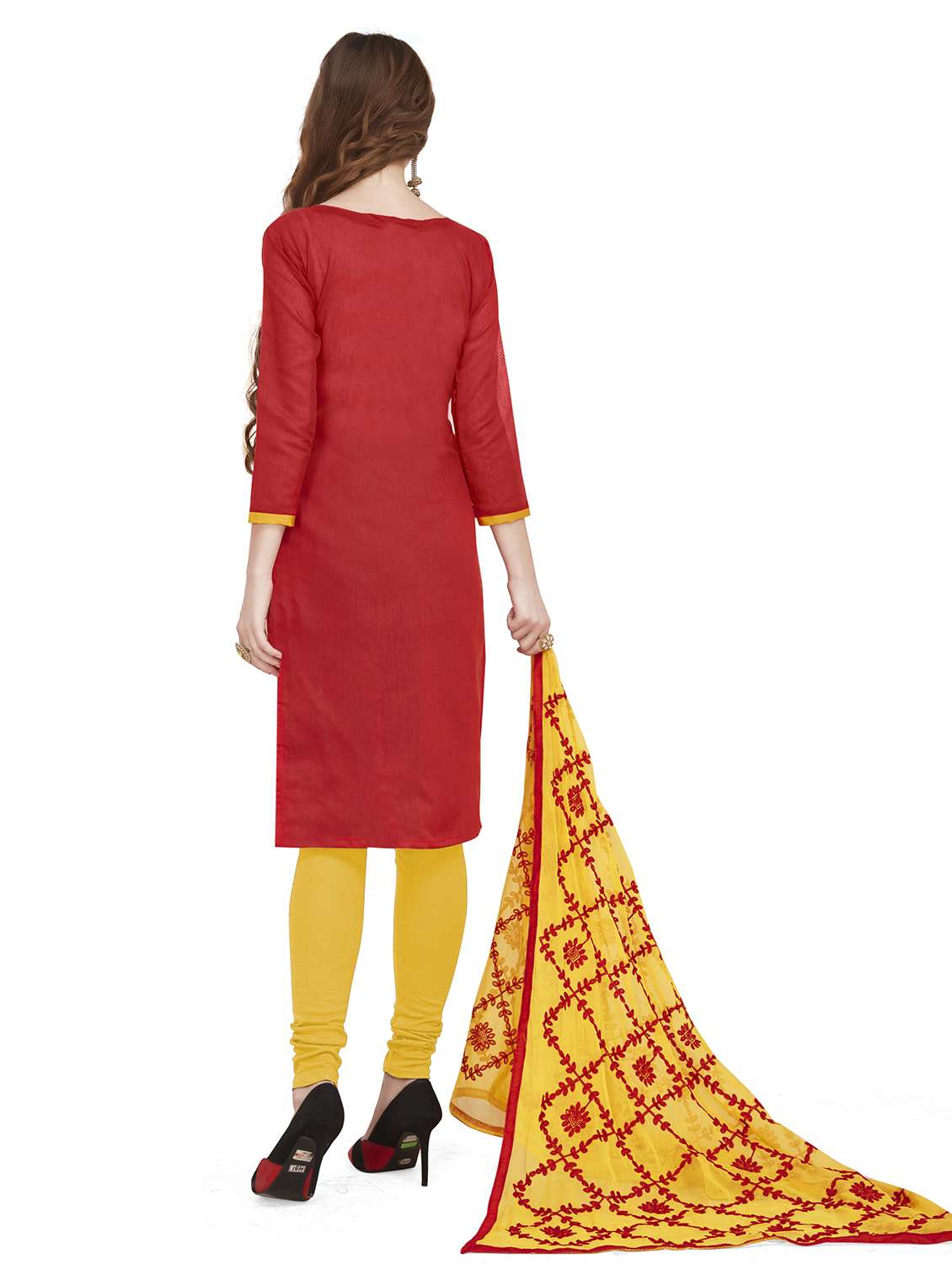 women self design unstitched suit set - 22396877 -  Standard Image - 2