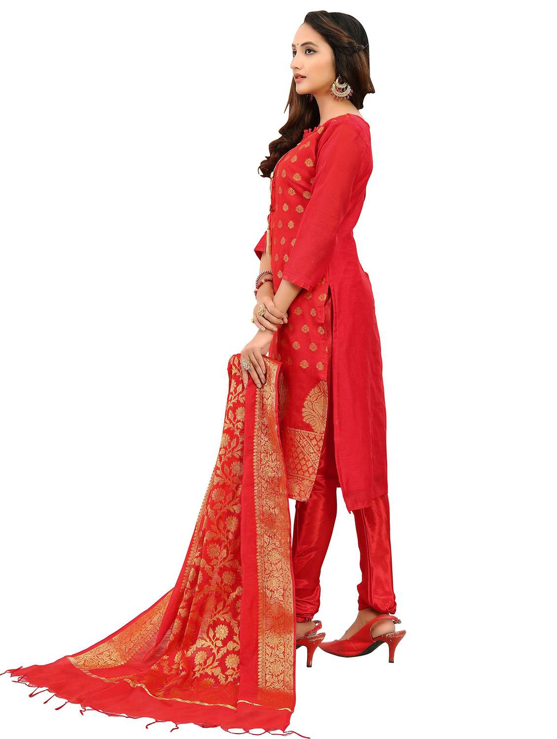 women self design unstitched suit set - 22396979 -  Standard Image - 2