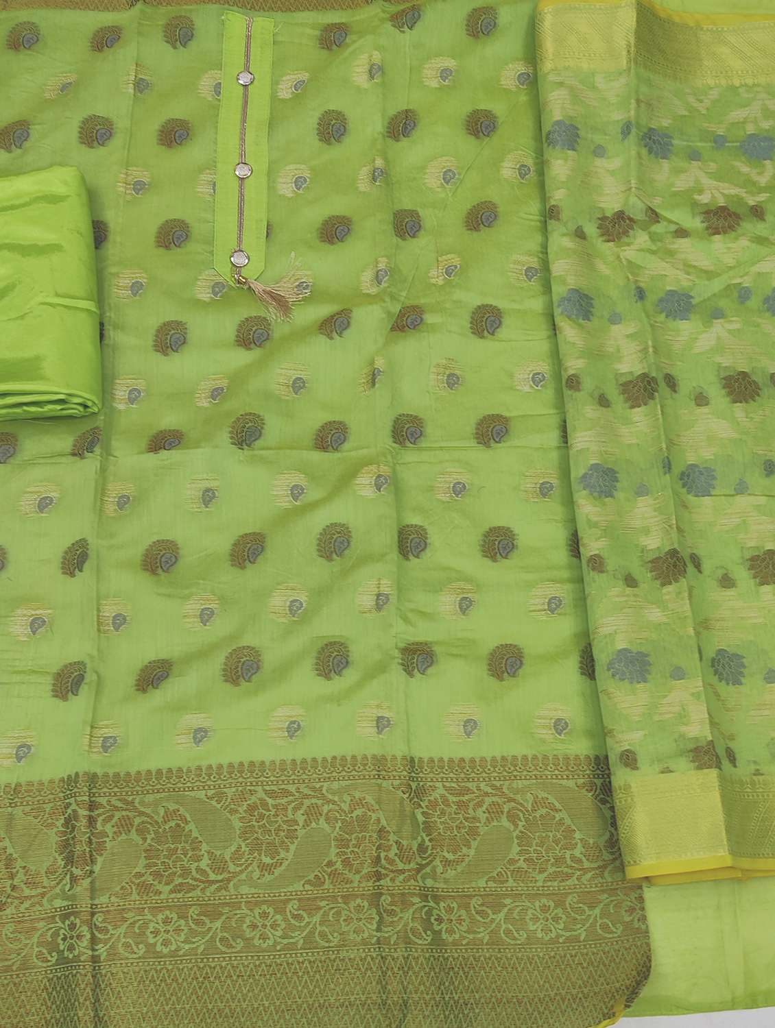 women self design unstitched suit set - 22397028 -  Standard Image - 2