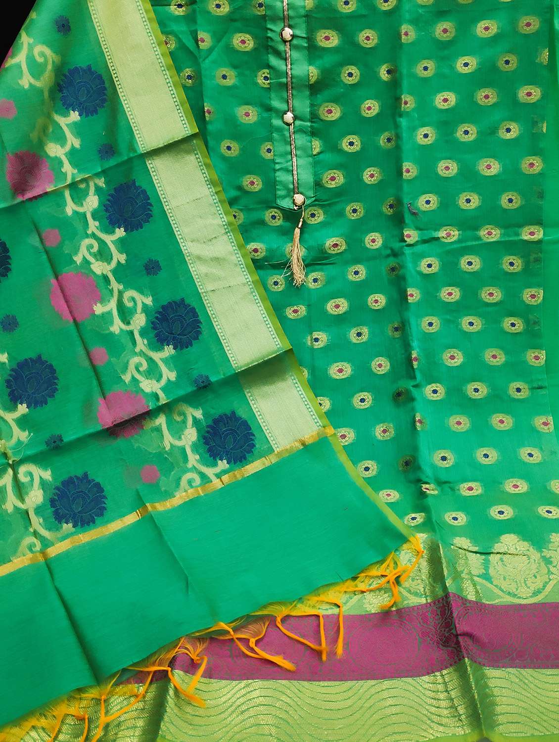 women self design unstitched suit set - 22397101 -  Standard Image - 2