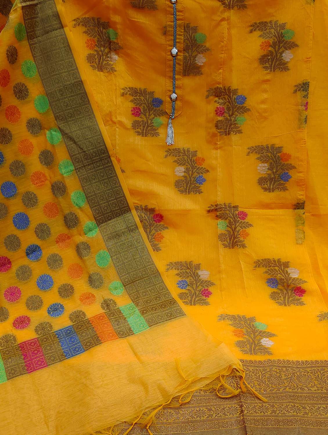 women self design unstitched suit set - 22397131 -  Standard Image - 2