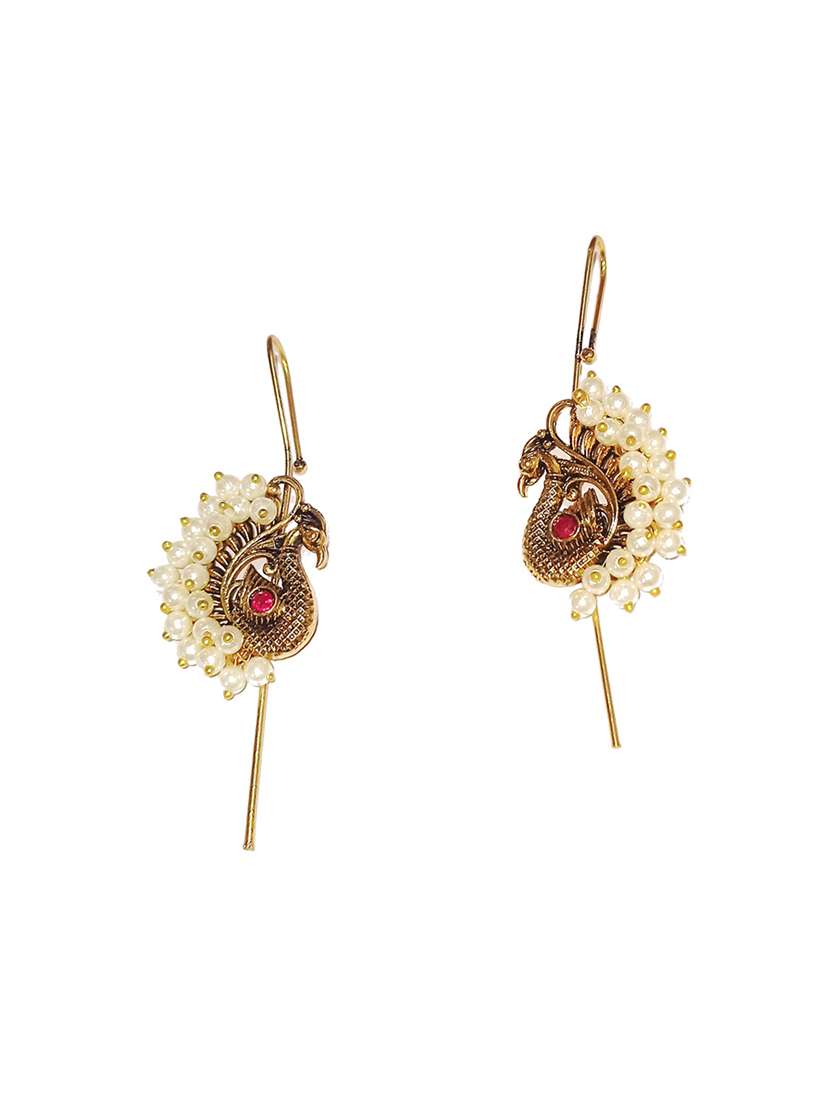 kalamkari kan karnaful ear cuff