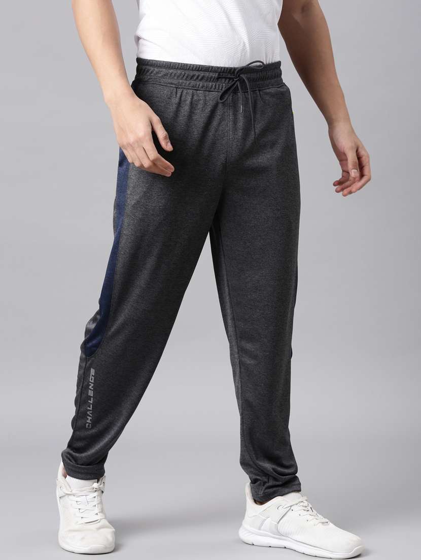 men side taped mid rise full length track pant - 22398064 -  Standard Image - 2