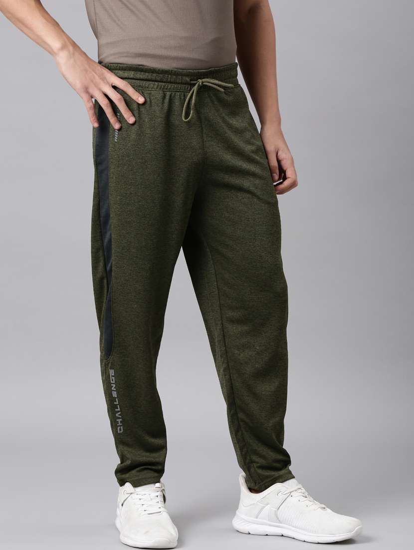 men side taped mid rise full length track pant - 22398065 -  Standard Image - 2