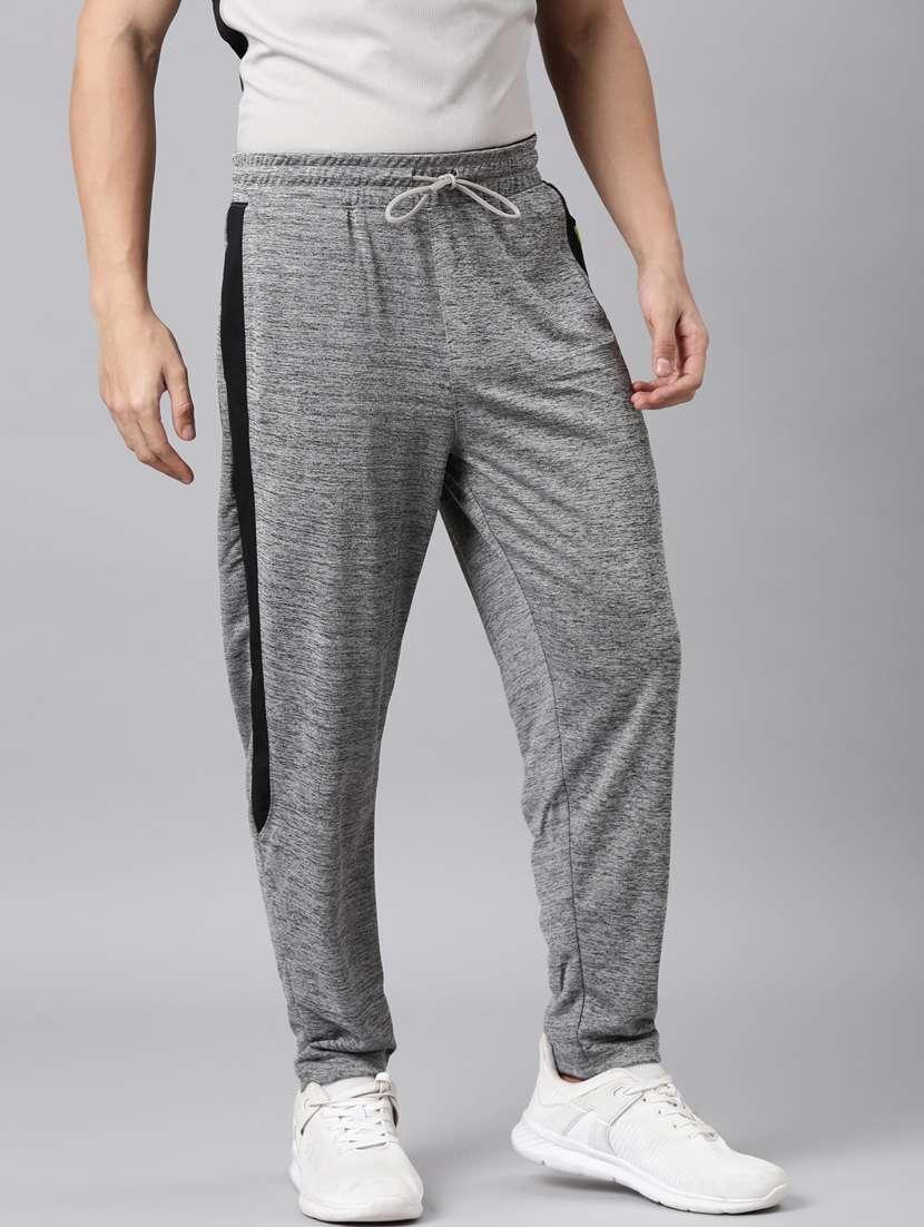 men side taped mid rise full length track pant - 22398066 -  Standard Image - 2