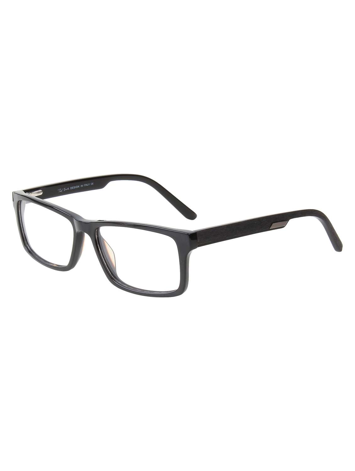 ted smith unisex black full rim rectangle frames - 22399008 -  Standard Image - 2