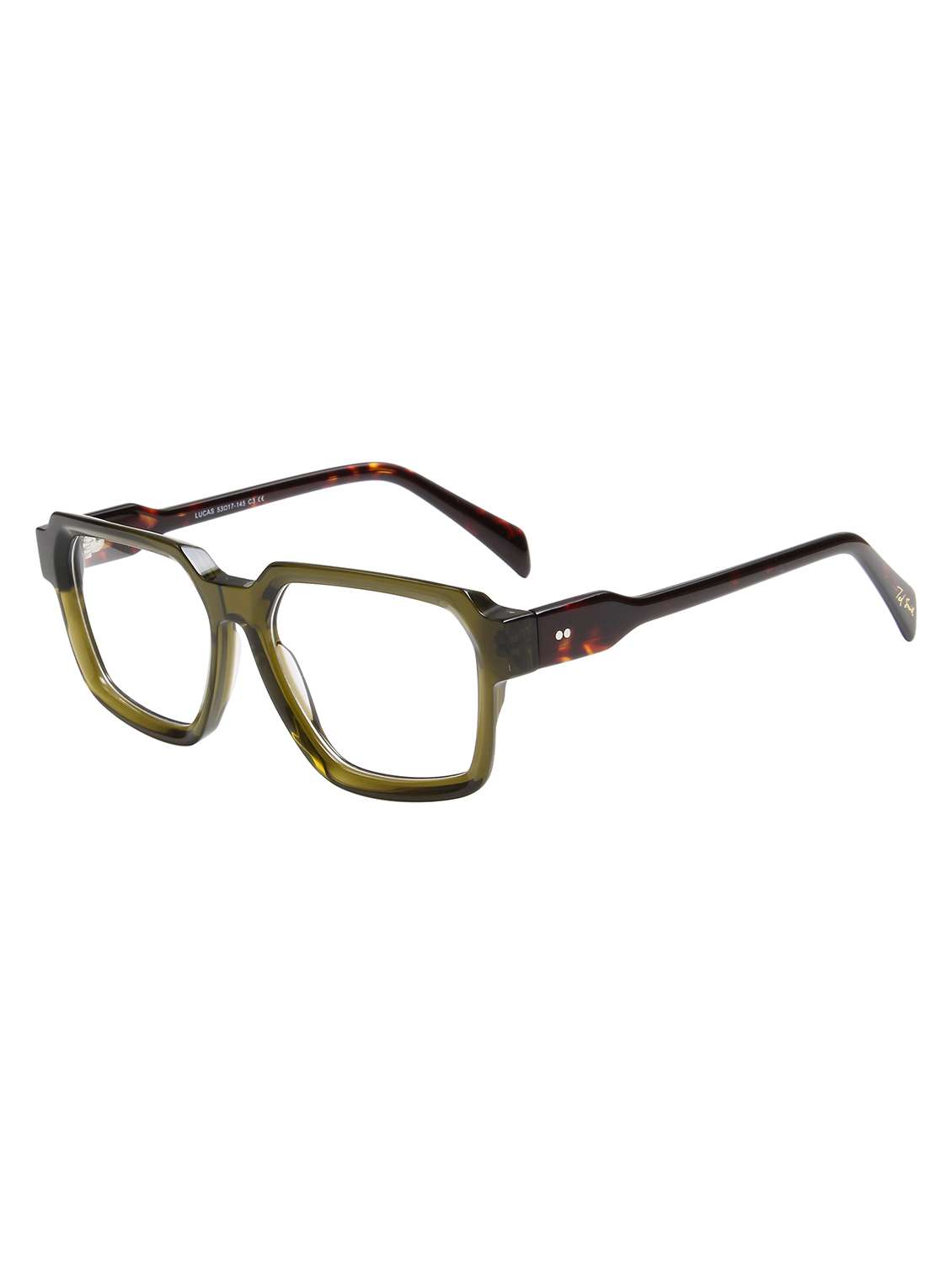 ted smith unisex full rim square spectacles frames - 22399017 -  Standard Image - 2