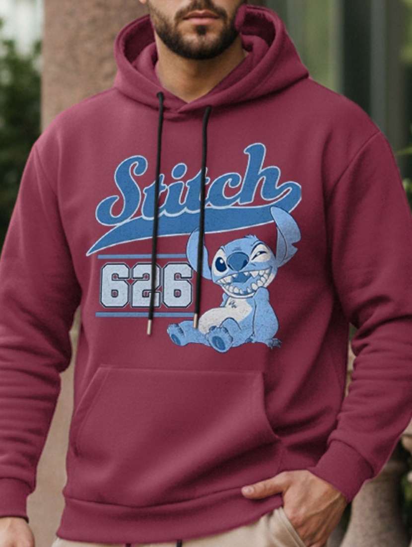 men printed long sleeve regular fit sweatshirt - 22399162 -  Standard Image - 2