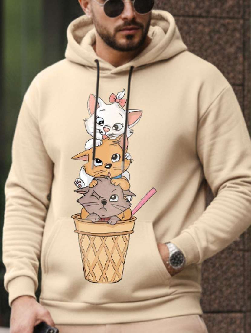 men graphic long sleeve regular fit sweatshirt - 22399205 -  Standard Image - 2