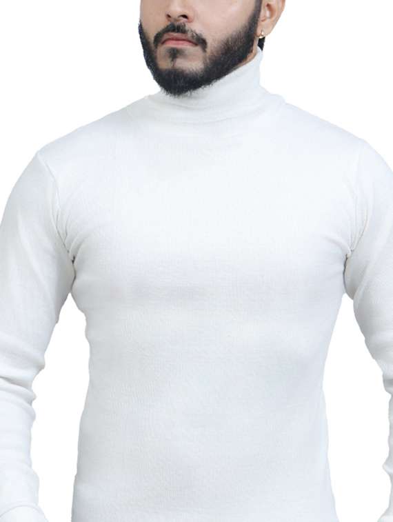 men solid long sleeve slim fit sweatshirt - 22399206 -  Standard Image - 2