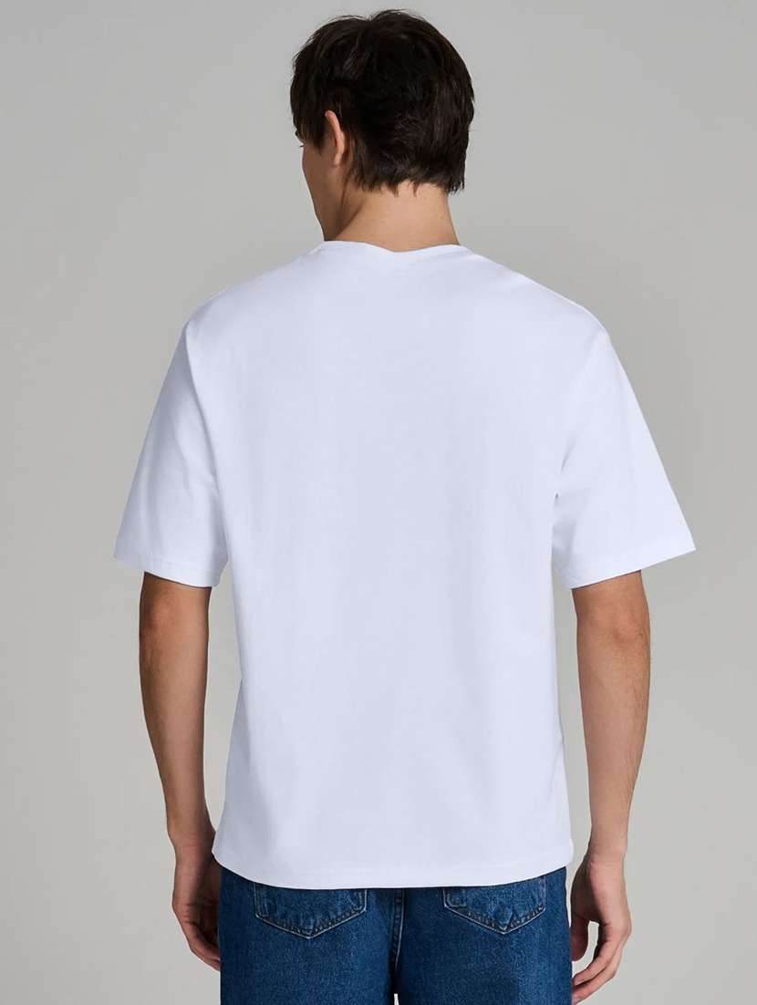 men graphic short sleeve oversized t-shirt - 22399315 -  Standard Image - 2