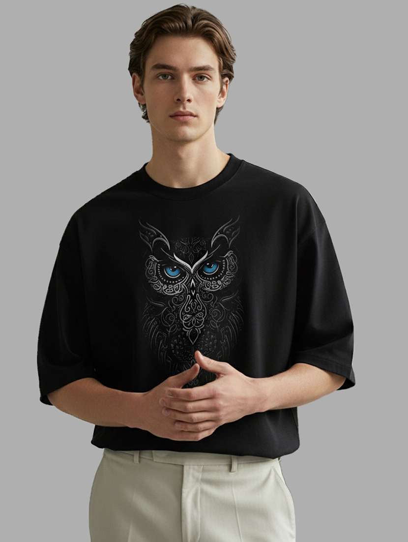 men graphic short sleeve oversized t-shirt - 22399338 -  Standard Image - 2