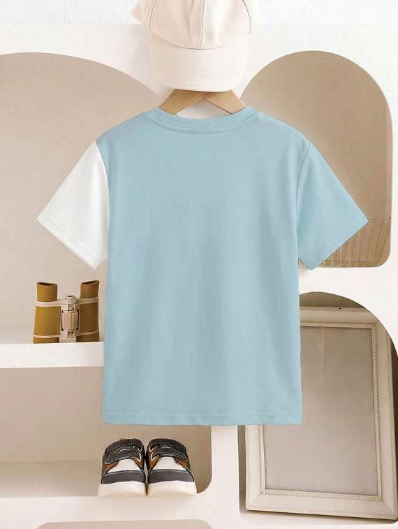 boys printed short sleeve t-shirt - 22399462 -  Standard Image - 2